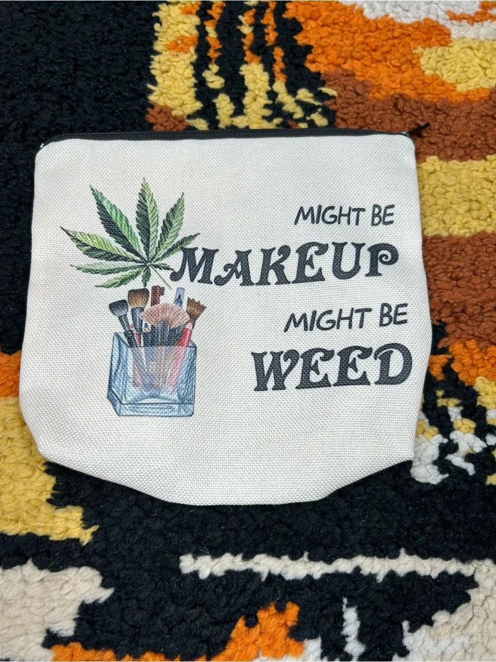 Funny zipper pouch!!
